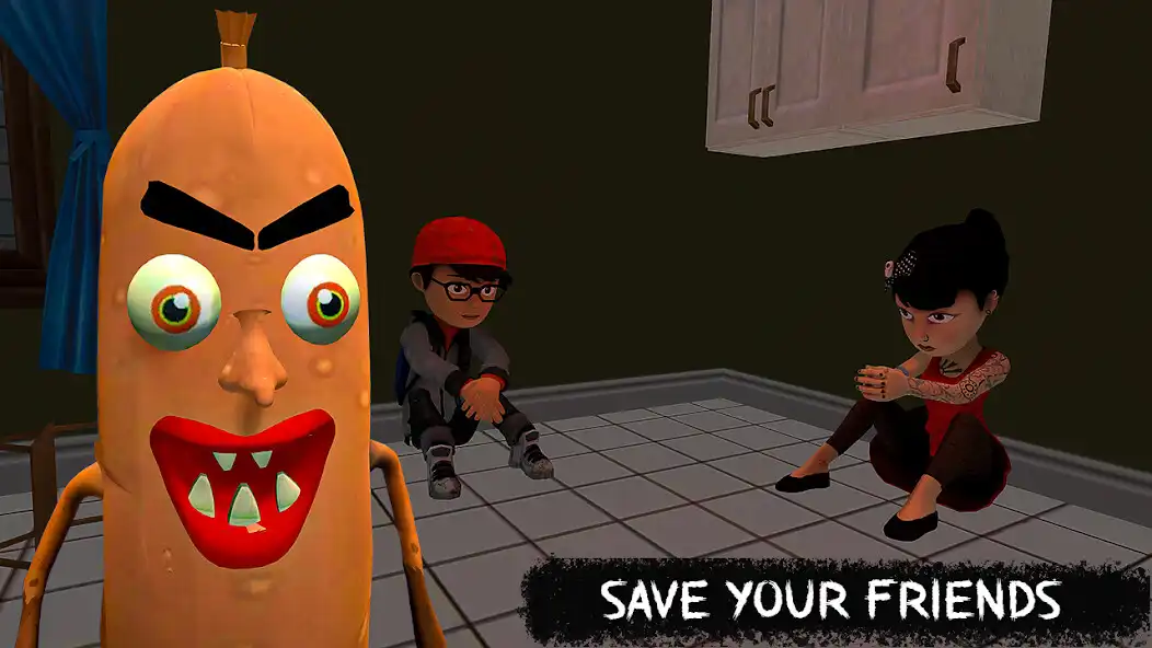 Play Sinister Sausage Man Run Game as an online game Sinister Sausage Man Run Game with UptoPlay