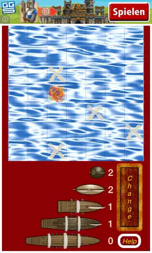 Play Sink a ship! as an online game Sink a ship! with UptoPlay