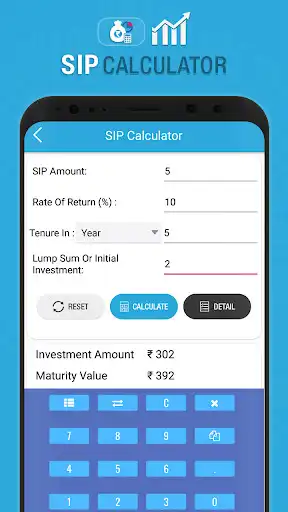 Play SIP Calculator 2019 : Mutual fund  and enjoy SIP Calculator 2019 : Mutual fund with UptoPlay