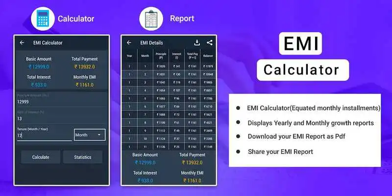 Play SIP/EMI Calculator  Reminder