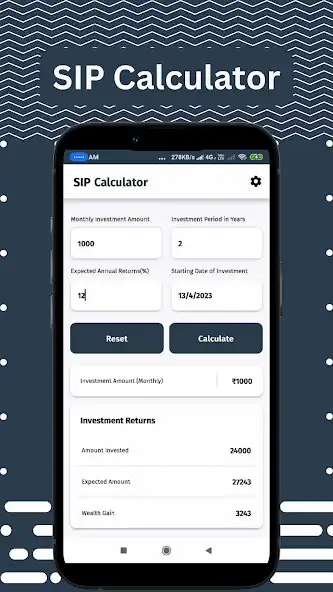 Play SIP Return Calculator as an online game SIP Return Calculator with UptoPlay