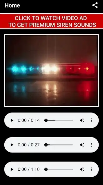 Play Siren Blast - Emergency Sounds as an online game Siren Blast - Emergency Sounds with UptoPlay
