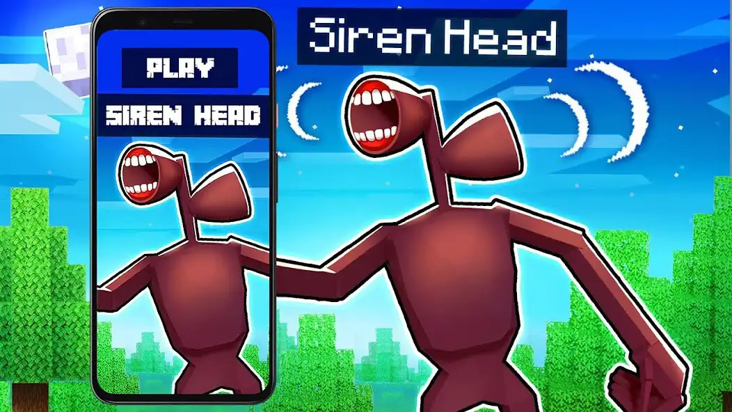 Play Siren Head game for Minecraft as an online game Siren Head game for Minecraft with UptoPlay