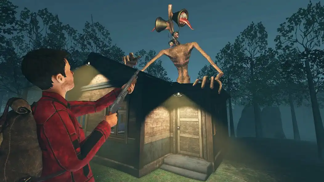 Play Siren Head Haunted Horror Escape - Scary Adventure as an online game Siren Head Haunted Horror Escape - Scary Adventure with UptoPlay