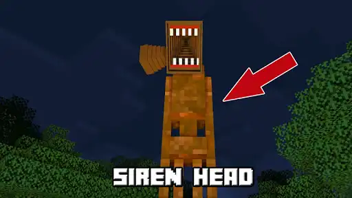 Play Siren Head Mods for MCPE as an online game Siren Head Mods for MCPE with UptoPlay