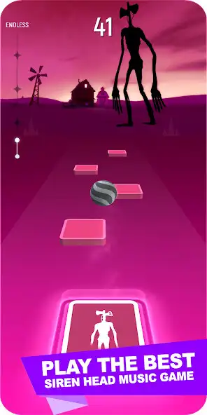 Play Siren Head Music Tiles Hop  and enjoy Siren Head Music Tiles Hop with UptoPlay