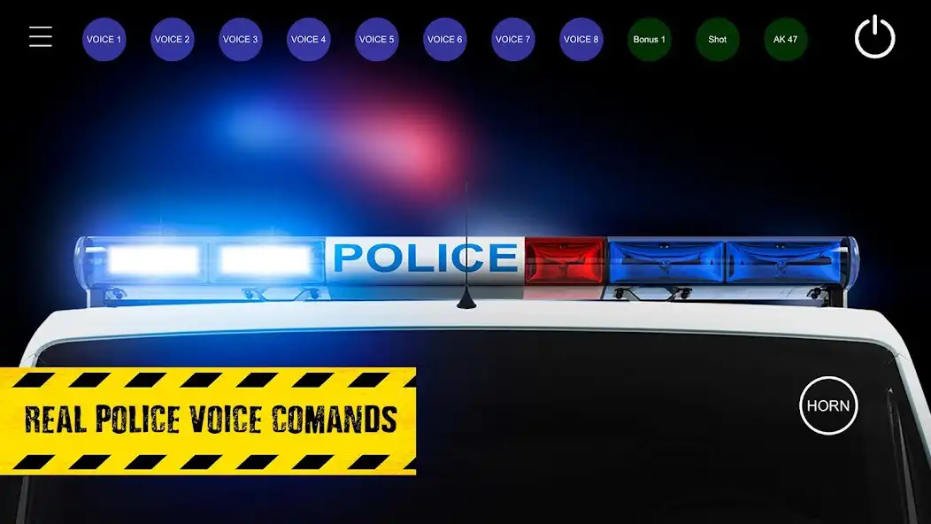 Play Siren police flasher sound as an online game Siren police flasher sound with UptoPlay
