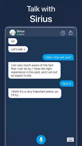 Play Sirius - voice assistant as an online game Sirius - voice assistant with UptoPlay