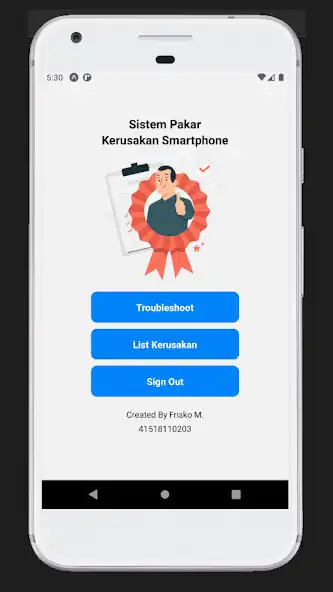Play Sistem Pakar Smartphone  and enjoy Sistem Pakar Smartphone with UptoPlay