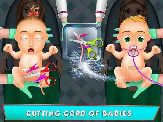 Play Sisters Mom Friends New Born Baby