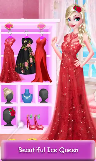 Play Sisters Red Dressup Makeup as an online game Sisters Red Dressup Makeup with UptoPlay