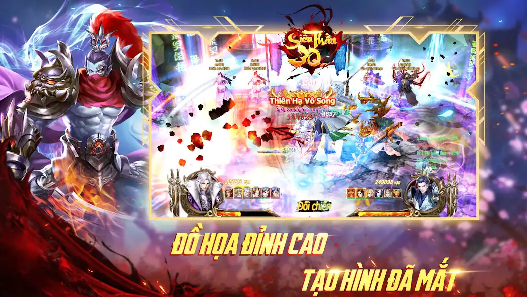 Play Siêu Thần 3Q - Gzone as an online game Siêu Thần 3Q - Gzone with UptoPlay