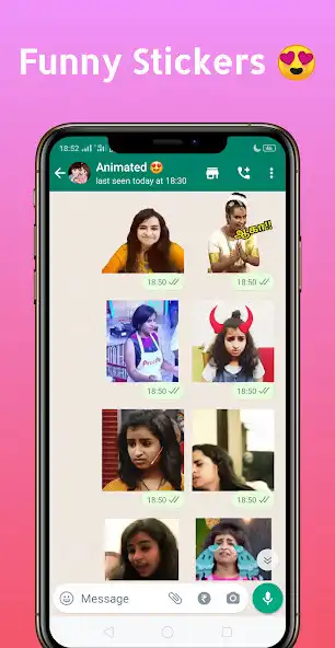 Play Sivaangi - Animated Stickers as an online game Sivaangi - Animated Stickers with UptoPlay