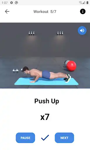 Play Six Pack Abs Home Workout as an online game Six Pack Abs Home Workout with UptoPlay
