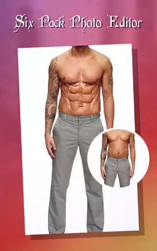 Play Six Pack Photo Editor