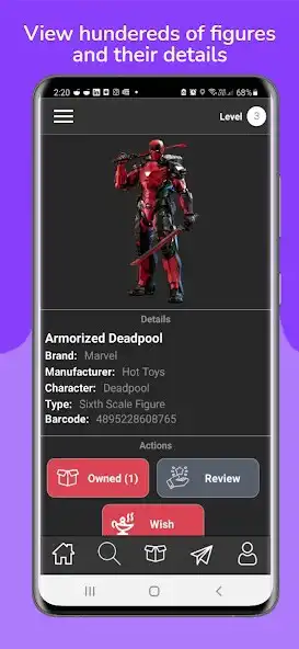 Play Sixth Scale - The Figure Collection App as an online game Sixth Scale - The Figure Collection App with UptoPlay
