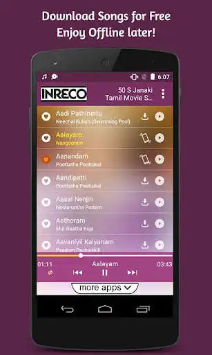 Play S Janaki Tamil Hit songs as an online game S Janaki Tamil Hit songs with UptoPlay