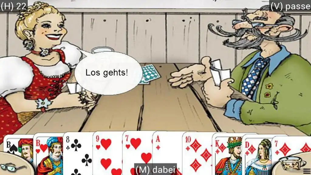 Play Skat am Stammtisch as an online game Skat am Stammtisch with UptoPlay