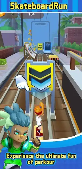 Play Skateboard Run  and enjoy Skateboard Run with UptoPlay