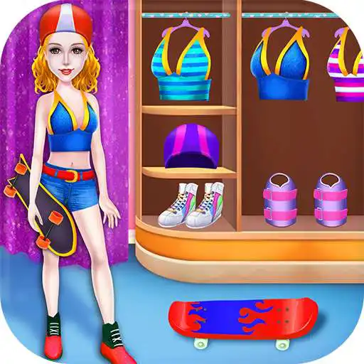 Play Skateboard - Skating Dance Star Girl APK