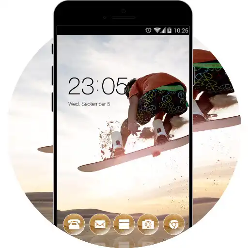 Play Skate Board Theme: X-Game Party Wallpaper HD APK