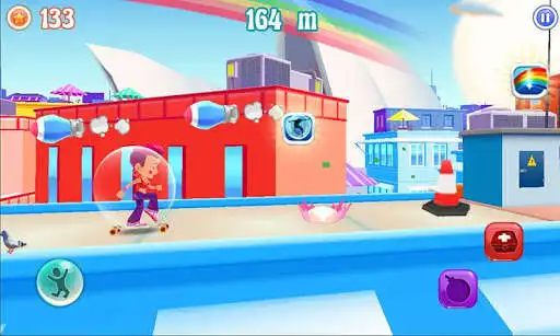Play APK Skate Dash Run 2018  and enjoy Skate Dash Run 2018 with UptoPlay com.wqq.skatedashrun2018