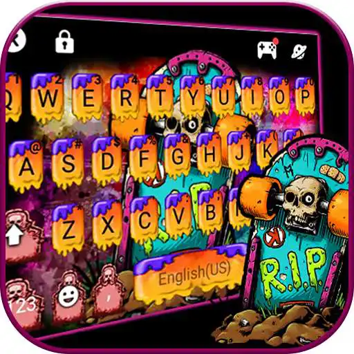 Play Skate Graffiti Skull Keyboard Theme APK Play Skate Graffiti Skull Keyboard Theme APK