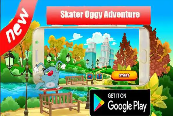 Play Skater Oggy Adventure Play Skater Oggy Adventure