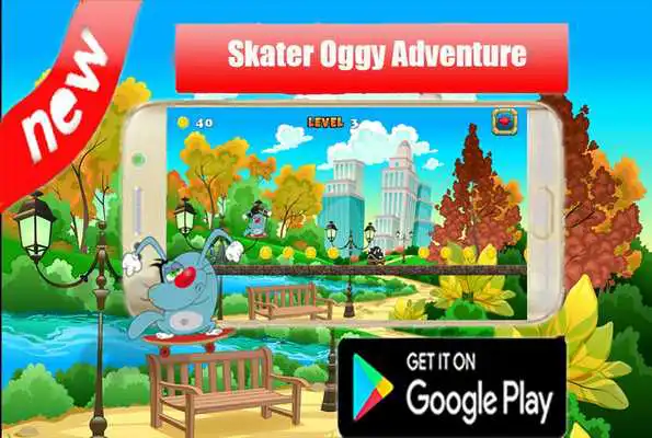 Play Skater Oggy Adventure Play Skater Oggy Adventure