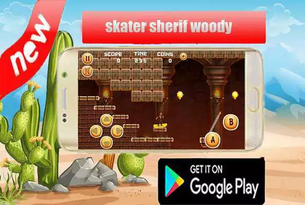 Play Skater Sherif Desert Woody