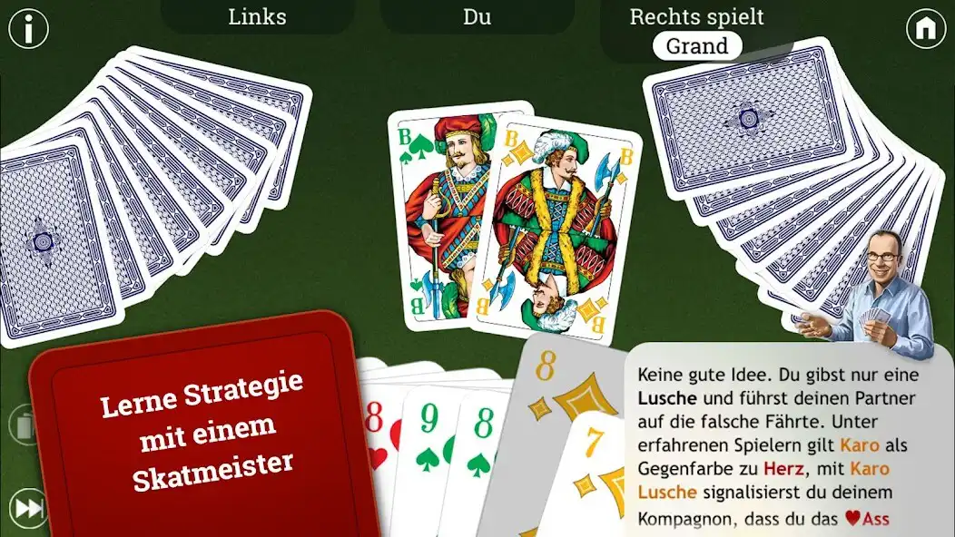 Play Skat HD as an online game Skat HD with UptoPlay