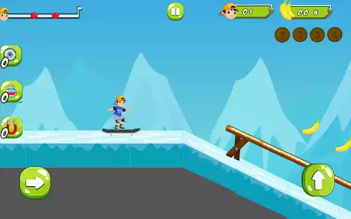 Play Skating Adventure Game: With Figure Skating as an online game Skating Adventure Game: With Figure Skating with UptoPlay