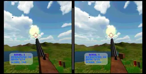 Play Skeet Shoot VR as an online game Skeet Shoot VR with UptoPlay