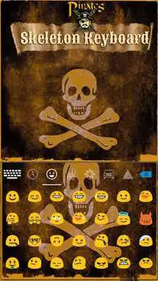 Play Skeleton Animated Keyboard