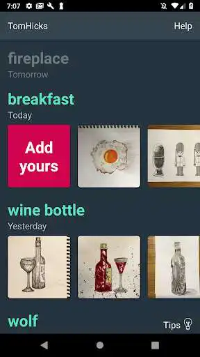 Play Sketch a Day: Daily challenges & tutorials  and enjoy Sketch a Day: Daily challenges & tutorials with UptoPlay