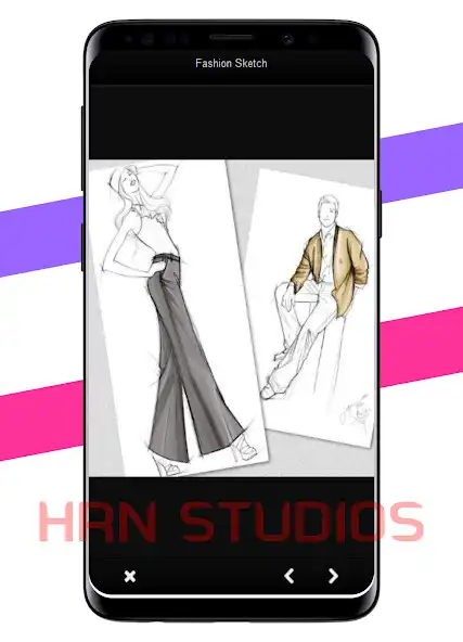 Play Sketch fashion tutorial as an online game Sketch fashion tutorial with UptoPlay