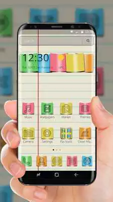 Play Sketch Notes Launcher Theme