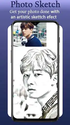 Play Sketch Photo - Pencil Sketch as an online game Sketch Photo - Pencil Sketch with UptoPlay