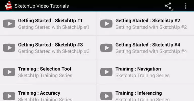 Play SketchUp Video Tutorials