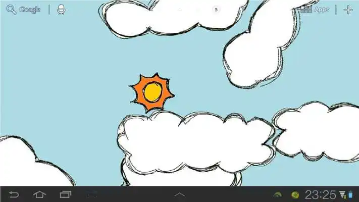 Play SketchySky Live Wallpaper