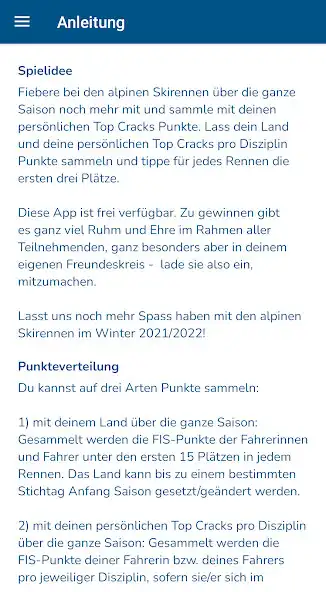 Play Ski Alpin Weltcup Tippspiel as an online game Ski Alpin Weltcup Tippspiel with UptoPlay