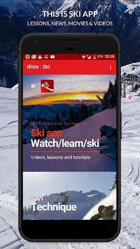 Play Ski app: Skiing lessons, videos, news & reviews  and enjoy Ski app: Skiing lessons, videos, news & reviews with UptoPlay