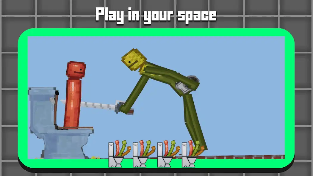 Play Skibidi Mod for Sandbox as an online game Skibidi Mod for Sandbox with UptoPlay