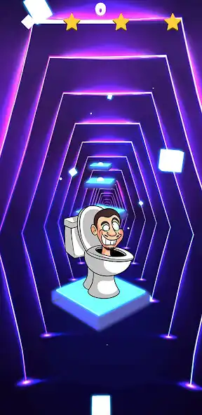 Play Skibidi Toilet Hop Hop Tiles as an online game Skibidi Toilet Hop Hop Tiles with UptoPlay