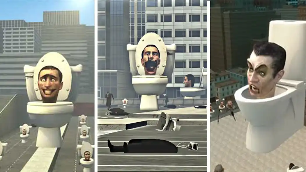 Play Skibidi Toilet Mod as an online game Skibidi Toilet Mod with UptoPlay