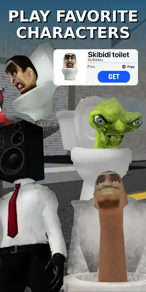 Play Skibidi Toilet Mods for Roblox as an online game Skibidi Toilet Mods for Roblox with UptoPlay
