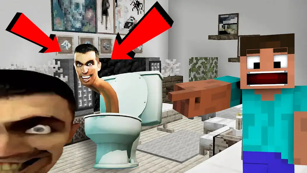 Play Skibidi Toilet mods Minecraft  and enjoy Skibidi Toilet mods Minecraft with UptoPlay