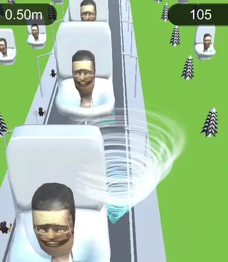 Play Skibidi Toilet Tornado as an online game Skibidi Toilet Tornado with UptoPlay
