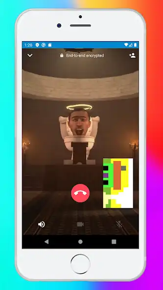 Play Skibidi toilet video call pran as an online game Skibidi toilet video call pran with UptoPlay