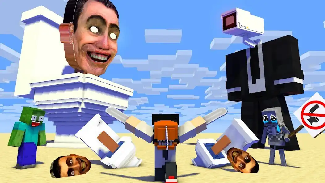 Play Skibidi Vs Cameraman Mod MCPE as an online game online Skibidi Vs Cameraman Mod MCPE with UptoPlay Play Skibidi Vs Cameraman Mod MCPE as an online game Skibidi Vs Cameraman Mod MCPE with UptoPlay